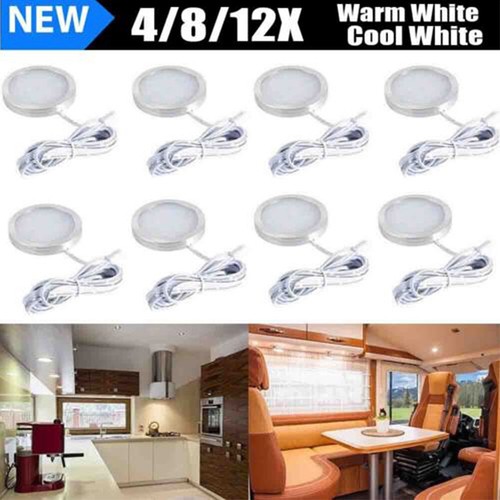 12pc led puck - led,