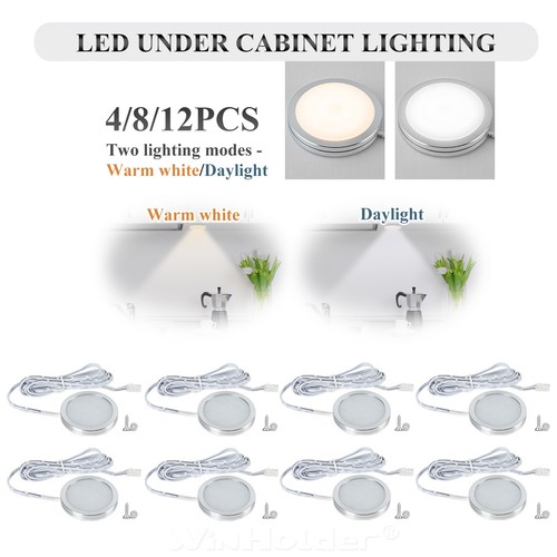 12x under cabinet lighting - 4/8/12x,